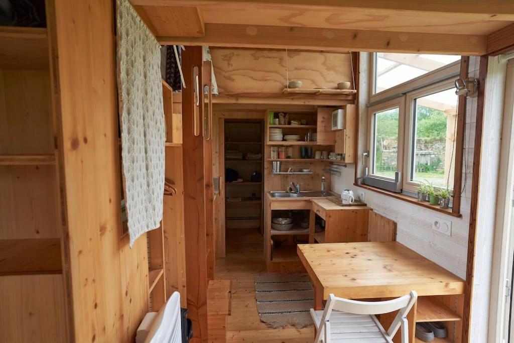 Tiny House Near The Mont-Saint-Michel Ducey-Les Cheris Exterior foto